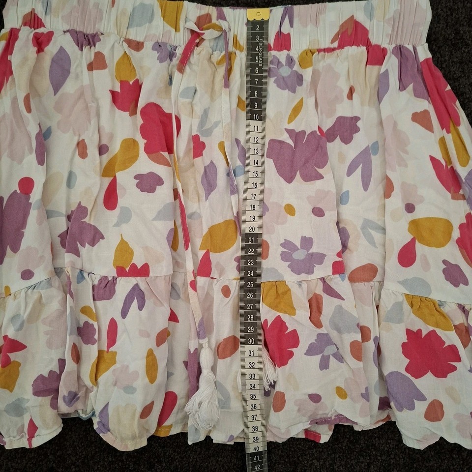 Paper Heart Floral Skirt Size 12 Lined With Tassels | eBay Australia