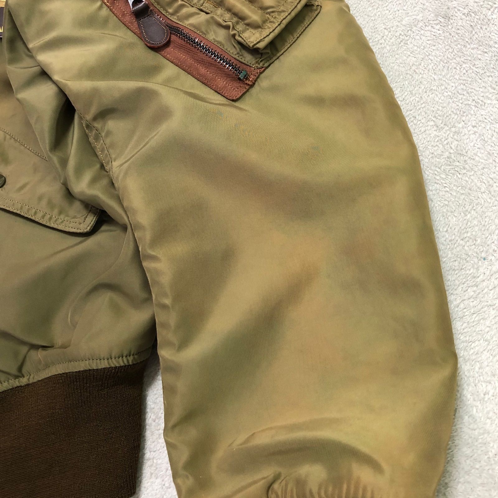 BUZZ RICKSON'S L-2 Flight Jacket M-code Patch 38 … - image 16