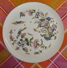 Gien France Garanti Lave Chop Plate Platter 12.5" NEW