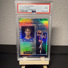 2022-23 Panini Contenders - Permit to Dominate Jalen Duren #11 (RC)