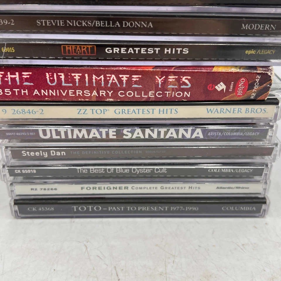 19 CDS ROCK Pink Floyd Doobies Eagles Styx Yes ZZ Top Toto Foreigner Clapton — 第 4/4 张图片