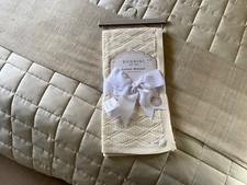 BONBINI COTTON BABY BLANKET 0-6 MONTHS IN CREAM BRAND NEW WITH TAG