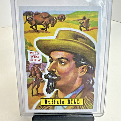 1956 TOPPS ROUNDUP BUFFALO BILL #21 BUFFALO BILL  EXNM
