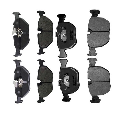Front & Rear Ceramic Brake Pads Truck and Tow Brake Pads Set D681 D1239