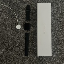 Apple Watch Series 6 GPS 44mm Aluminium Black Sport Band Great Condition 84% BH