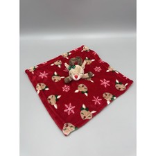 HB Hudson Baby Red Nose Reindeer Deer Lovey Christmas Security Blanket