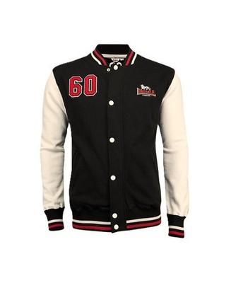 Lonsdale London Herren Slim fit College Sweat Jacket DELONA