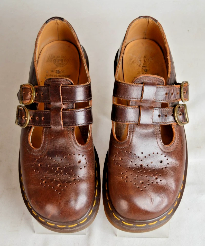 Dr. Martens Mary Jane Brown Comfort Shoes for Women for sale - eBay