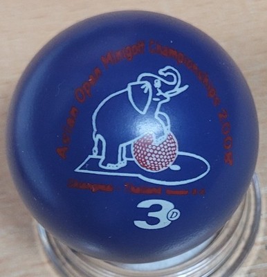Minigolfball 3D Asien Open Minigolf Championships 2008 ML Unmarkiert Unbespielt 