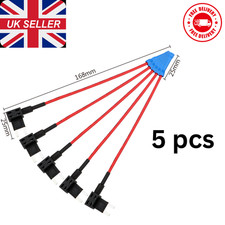 5x Add A Circuit Mini Blade Fuse Tap Holder ATM ATP 12V 24V 20A Car Fuse Kit