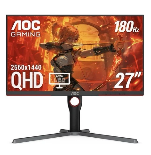AOC Q27G3XMN 27" QHD 1440p Mini LED Gaming Monitor 180Hz HDR1000 - Open Box  - product listing photo
