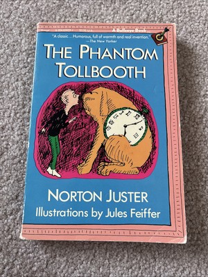The Phantom Tollbooth by Norton Juster ~ 1988 Vintage Trade Paperback Book