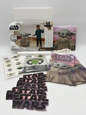 Star Wars Grogu Mandalorian Party Supplies Lot Napkins Bags Decor