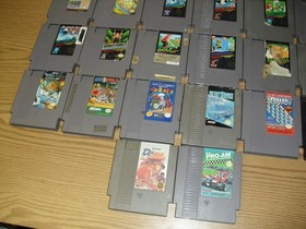 Lot of 26 NES games! Mario Bros Double Dragon Donkey Kong 3 Bad Dudes 11
