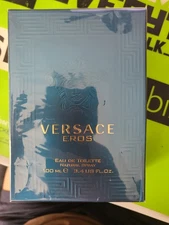 Versace Eros for Men 3.4 fl oz Eau de Toilette Natural Spray NEW SEALED BOX