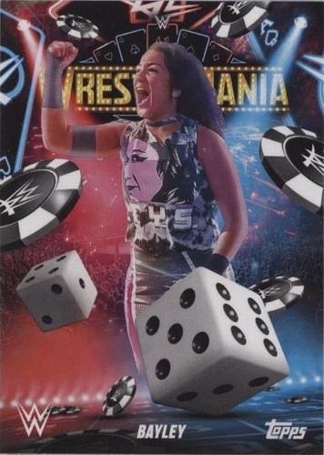 2025 Topps WWE WrestleMania 41 (Las Vegas Exclusive) #WM-12 AJ
