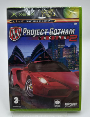 Xbox Project Gotham Racing 2, French Pal, Brandneu & Factory Sealed
