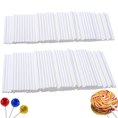 200 Stück Cake Pop Stiele,Cakepop Stiele,100 Stück 10cm Und 100 Stück 15cm Po...