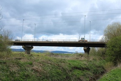 Photo 12x8 The A75 Bypass Dumfries  c2017
