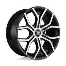 22 Dub Wheels Royalty S209 Gloss Black Machined Double Dark Tint Finish Rims