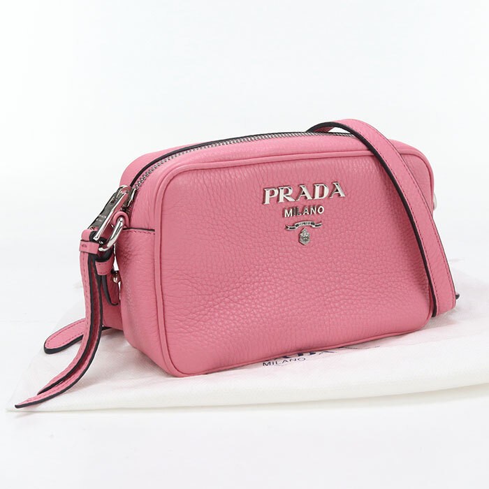 Prada 1Bh096 Pink Crossbody Shoulder Bag Pre-Owned