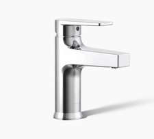 Kohler 74013-4-CP - TAUT Single Control Bathroom Faucet w/Drain - Pol. Chrome