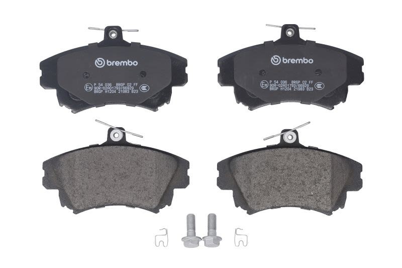 Kit plaquettes de frein avant Brembo P 54 036 pour système de frein à disque S40