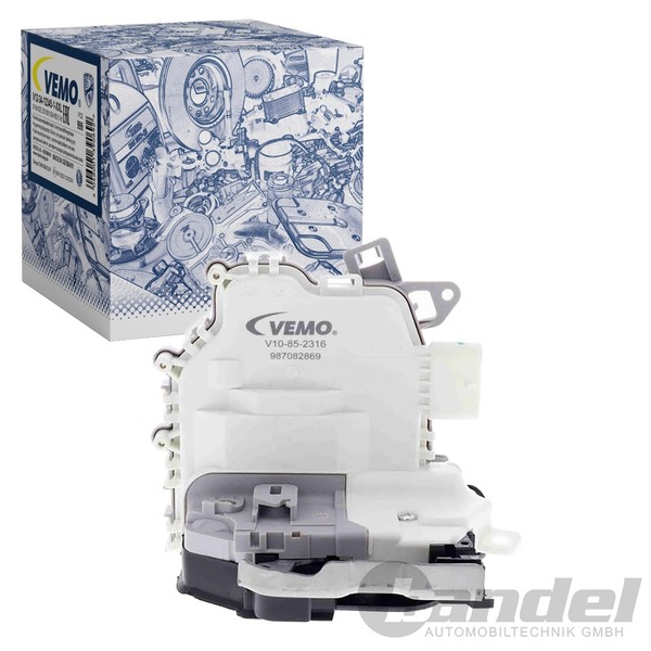 Vemo TÜRschloss Hinten Rechts Passend FÜR Audi A1 A3 A4 A5 A6 A7 A8 Q2 Q3 Q5 Q7-image