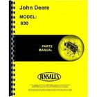 John Deere 830 Tractor 3 Cyl Diesel Utility Parts Manual Catalog Pc4132