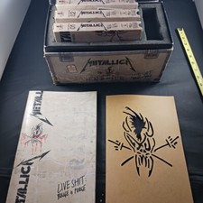 Metallica Live Shit Binge  Purge Cassette NM/VG  1993 Elektra 61594-VA8