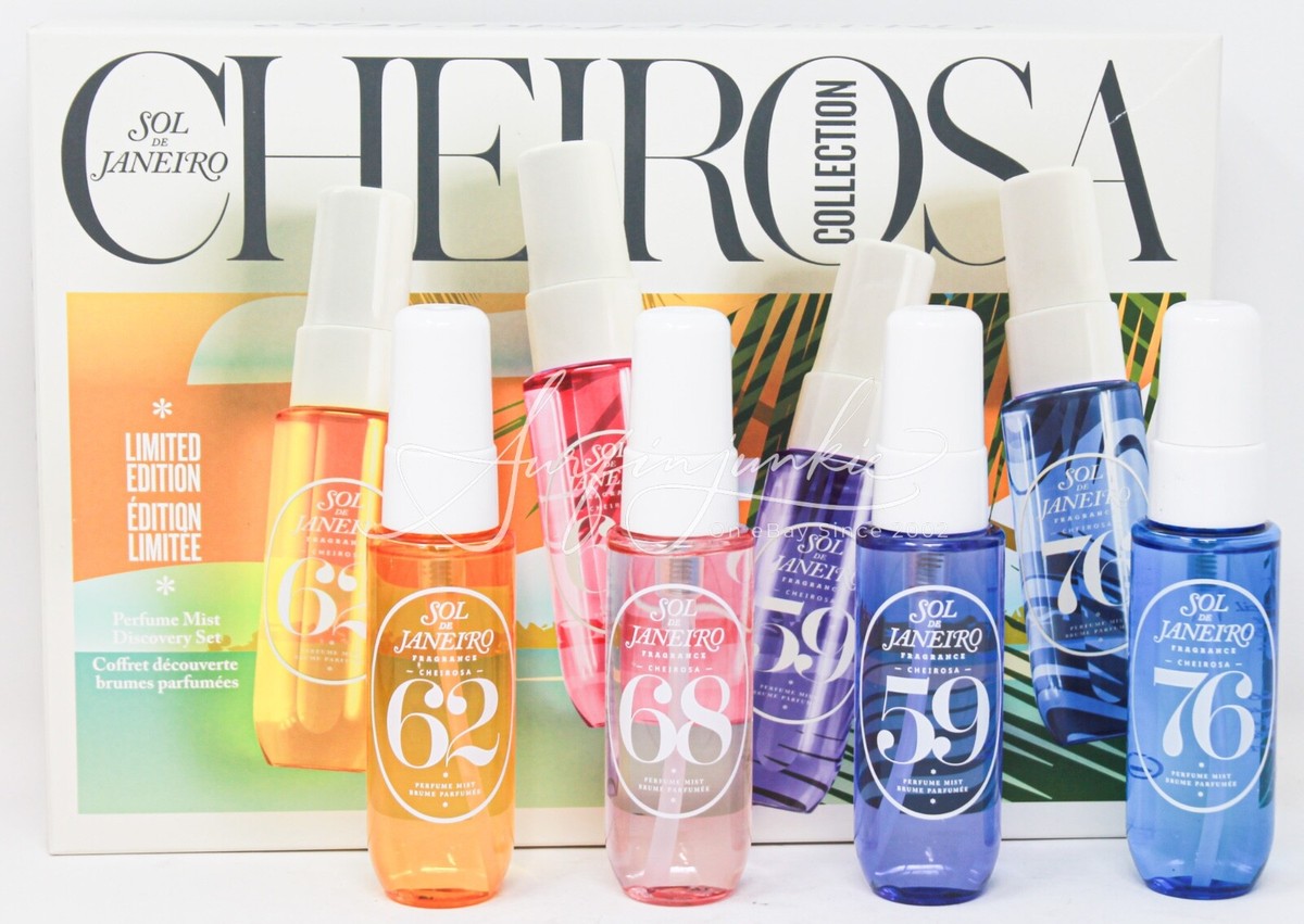 Sol De Janeiro Cheirosa Perfume Mist Mini Travel 4pc 1oz 62
