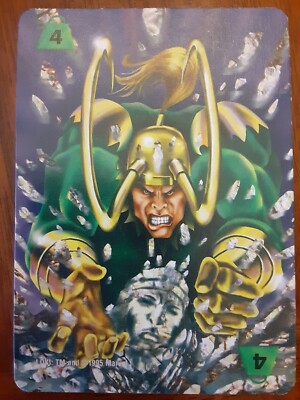 マーベル トレーディングカード Over Power MARVEL 海外 Marvel Overpower 5 THOR Cards TCG CCG MCU Avengers Shield God of