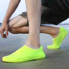 Solid Color Unisex Swimming Water Shoes Quick-Drying Aqua Shoes Flats Footwear