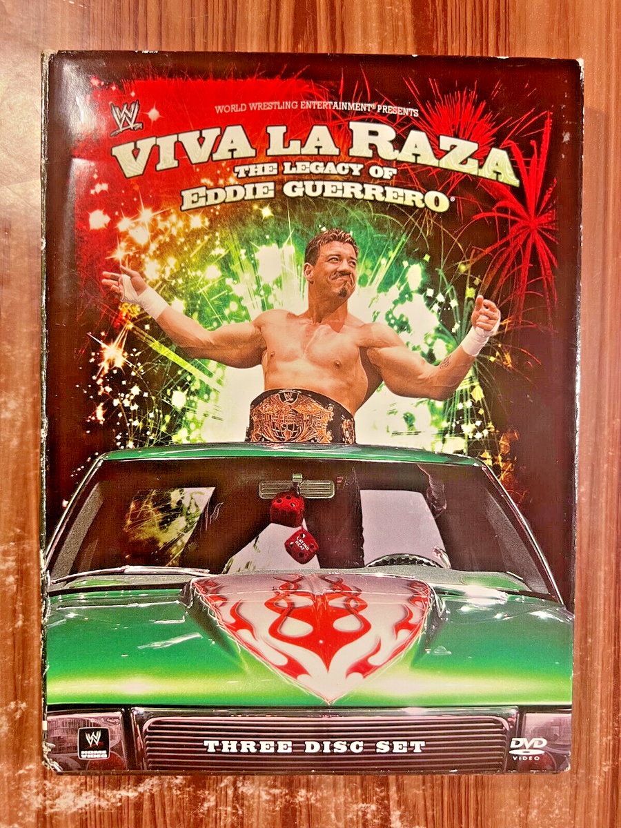 WWE Viva La Raza The Legacy Of Eddie Guerrero DVD 2008 3-Disc Set