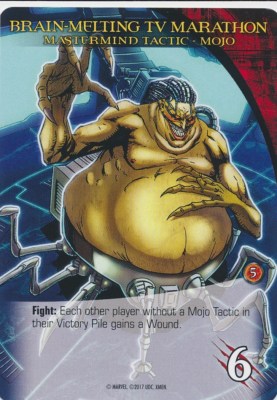 MOJO Upper Deck Marvel Legendary X-MEN MASTERMIND TACTIC BRAIN MELTING TV MARATH