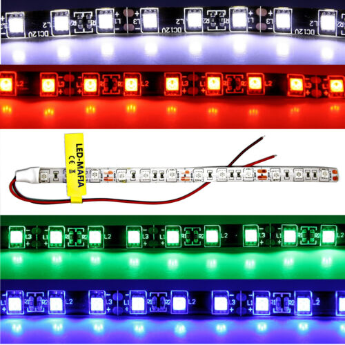 12V & 24V - LED Stripe Wasserdicht 3M Selbstklebend Beleuchtung streifen 9,99€/M - Bild 1 von 1