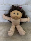 Cabbage Patch Doll with Teeth Long Brown Curly Hair & Eyes 2016 Soft Body Baby
