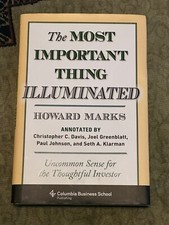 THE MOST IMPORTANT THING by Howard Marks