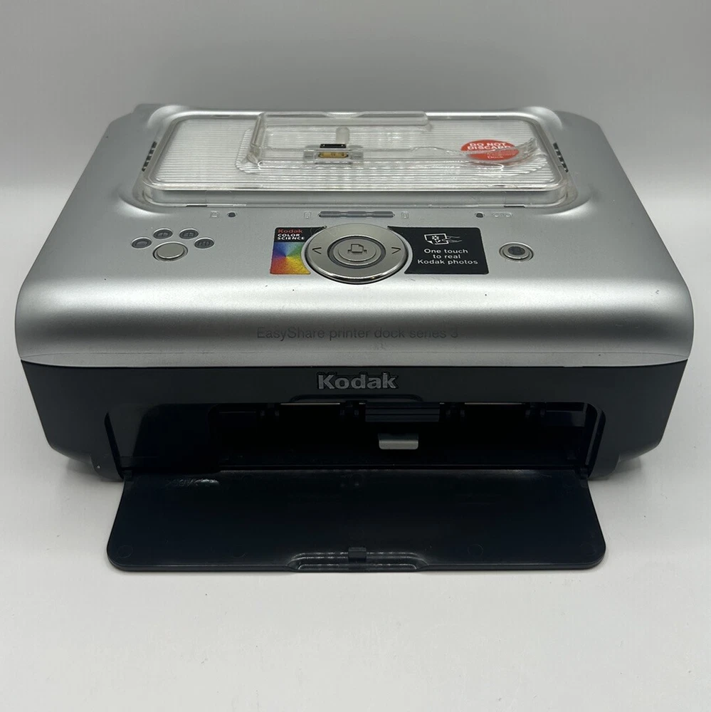 Kodak EasyShare Series 3 Photo Printer Digital Camera Dock w/ink *Untested
