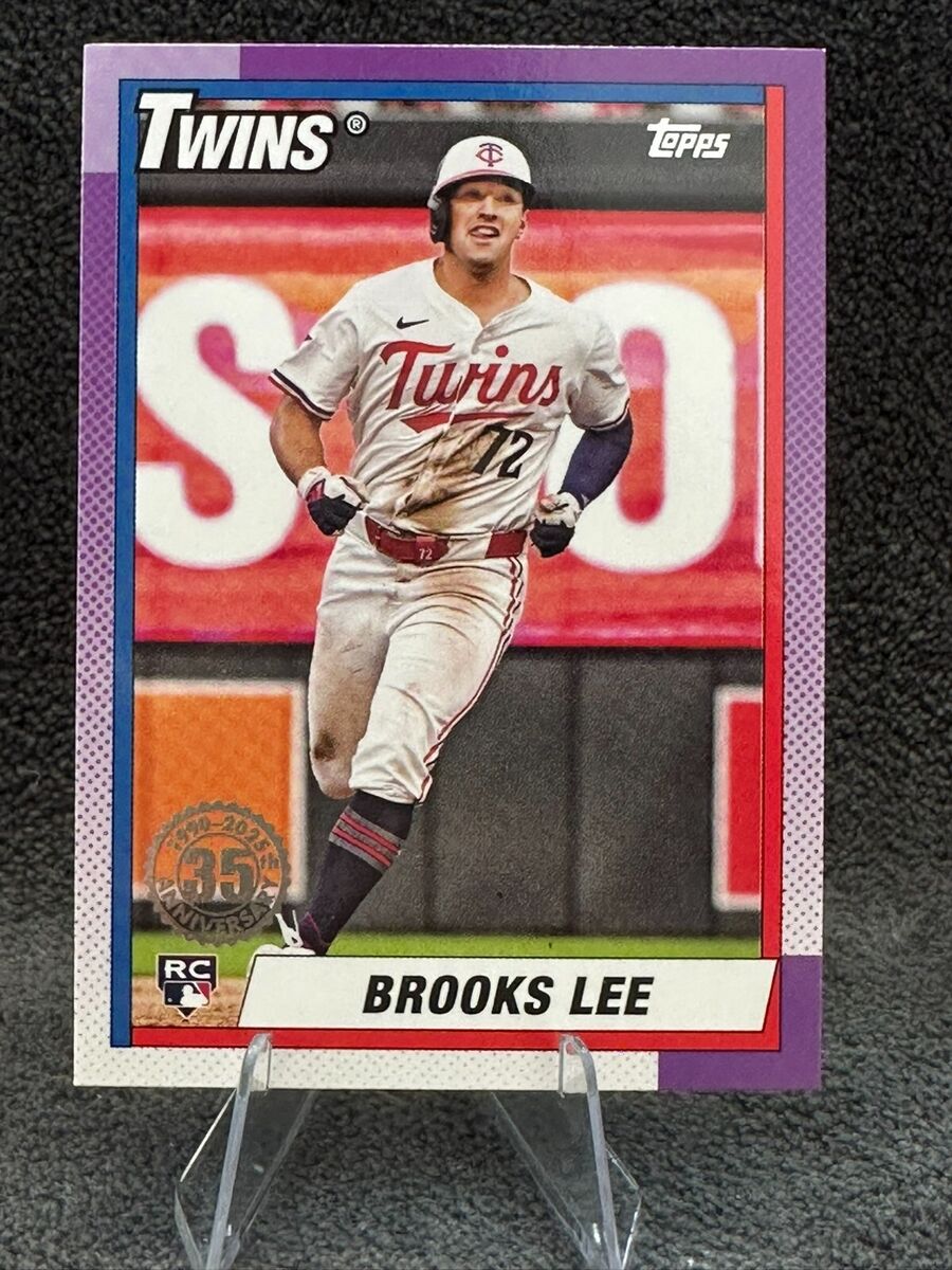 2025 Topps 1990 Topps Baseball T90-24 Brooks Lee, Minnesota 2025 Topps 1990 Topps Baseball T90-24 Brooks Lee, Minnesota