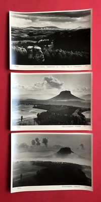 3 x Walter Hahn Foto AK Nr. 13196, 13100 u. Nr. 13098 Sächsische Schweiz ( 43470