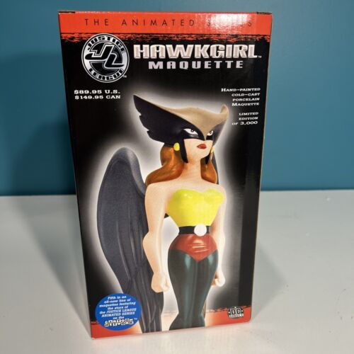 DC Direct Hawkgirl Justice League Animated Series Maquette Porcelain Statue New