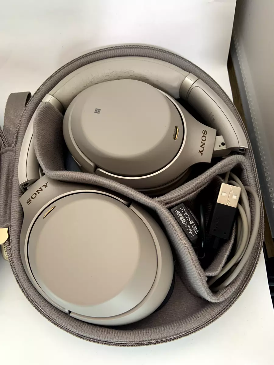 SONY Wireless Noise Canceling Headphone WH-1000XM3(S) Platinum 