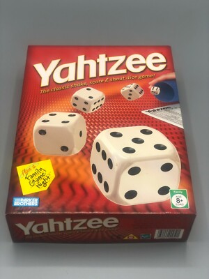 Yahtzee Dice Game By Hasbro New in Box - No outside seal wrap