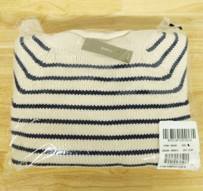 NWT J Crew 1988 Heritage Cotton Rollneck Sweater in Cream White