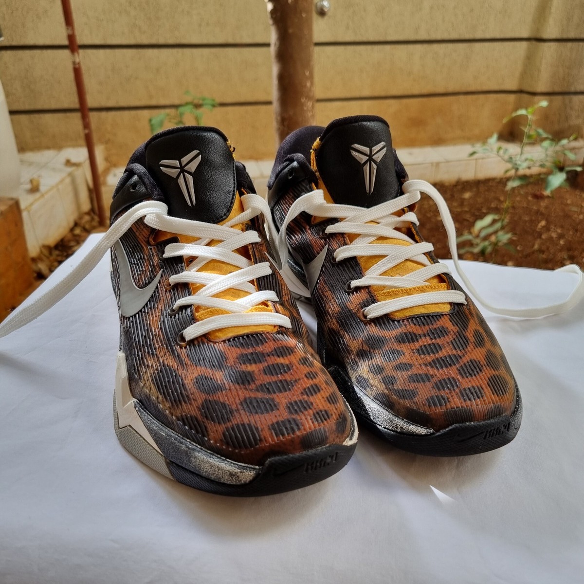 Nike Zoom Kobe Bryant 7 VII System Cheetah 488371-800 Size 7