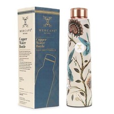 100% Pure Copper Water Bottle 1 Litre | Leak Proof, Durable & Rust Proof-FREE SH