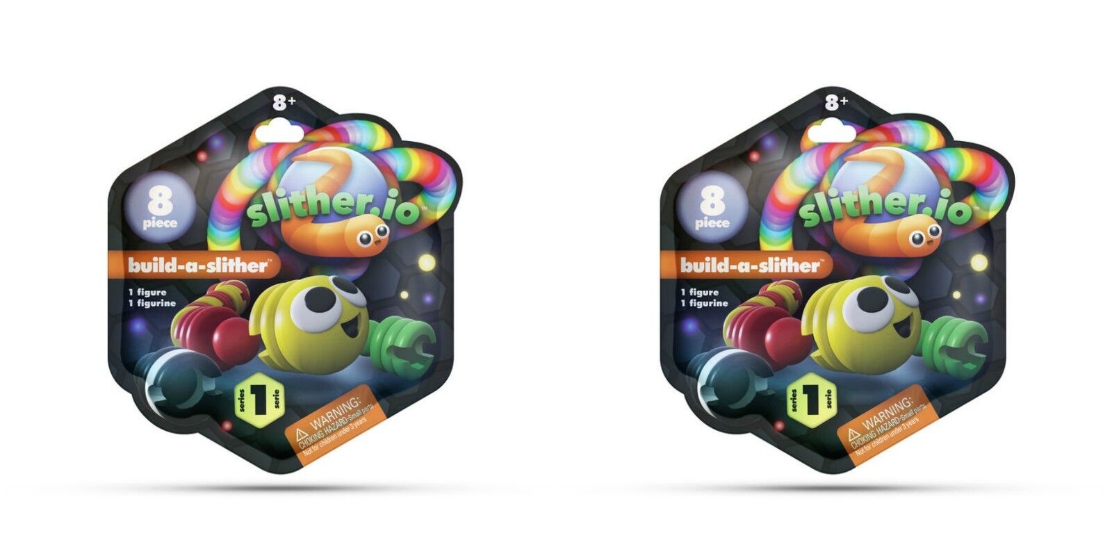 Slither.io Build-a-Slither Series 1 Super Slither Mega Pack