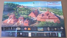 Map National Geographic Mesoamericans 1997