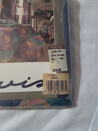 Di Lewis For Revman One Full Flat Sheet Juniper 200 Threads Polyster Cotton New - Picture 4 of 24